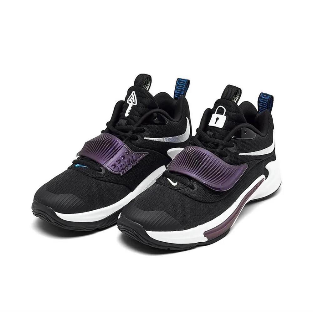 Big Kid's Nike Freak 3 "Project 34" Black/White-Black (DB4158 001) sz 4